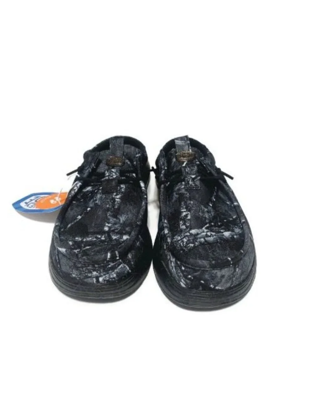 Hey Dude Wally Jelly Roll Realtree Edge Camo Mens 11 Black Slip On Loafers NWT
